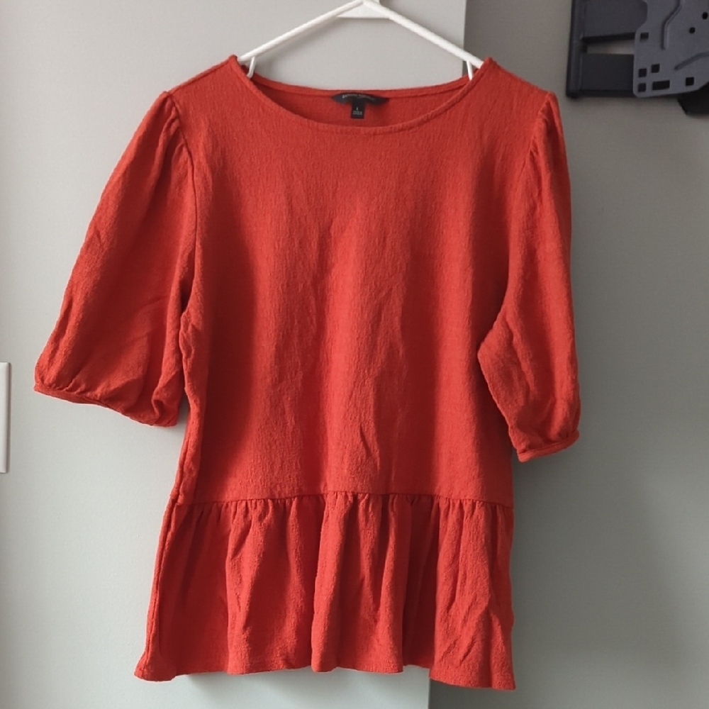 Women's Red Orange Top